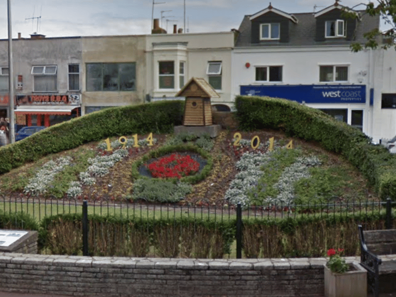 The clock commemorated 100 years since the start of the First World War in 2014