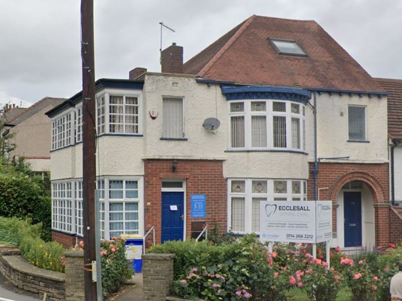 Collins & Ball Dental Practice, at Ecclesall Dental Centre, 60 Ecclesall Road South, Sheffield S11 9PF, is accepting new NHS patients, including adults, children and adults entitled to free dental care. It has an average rating of 3.9 stars from 31 Google reviews