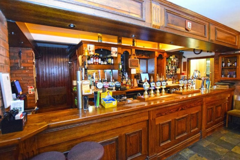 The traditional pub serves a range of craft ales, some of which come from the micro brewery on site.