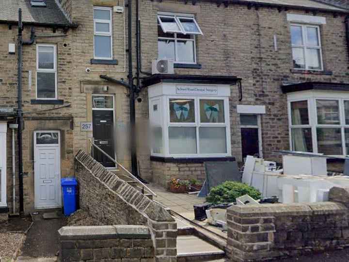 School Road Dental Surgery, at 257 School Road, Crookes, Sheffield S10 1GQ, is accepting new NHS patients, including adults, children and adults who are entitled to free dental care. It has an average rating of 4.9 stars from 949 Google reviews