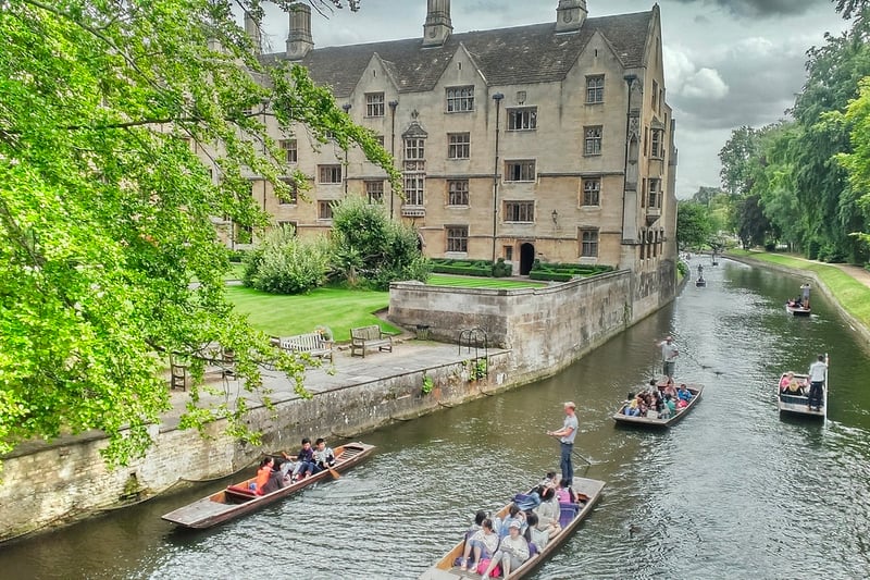 4. Venice / Cambridge 
The city that sits on water, Venice, is an incredibly romantic destination for Valentine’s Day. But rather than hopping on a plane, couples should take a day trip to Cambridge and have a go at punting, reminiscent of the gondolas in Venice. 