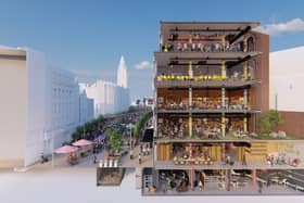 Willmott Dixon won the contract to revamp the former Clinton Cards shop at 20-26 Fargate to create Event Central.

