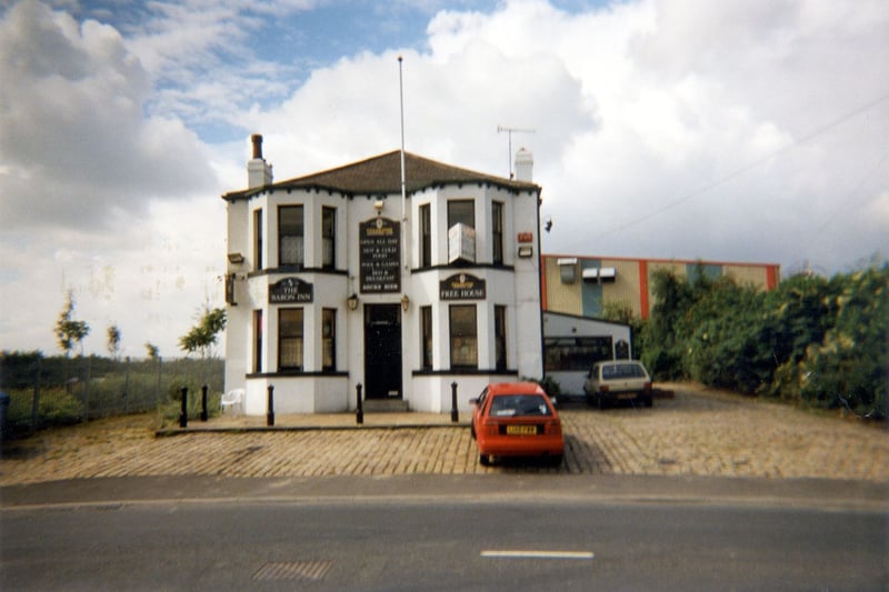 The Baron Inn on Pontefract Road at Stourton pictured circa 1998. This was previously known as the Stourton Hotel.