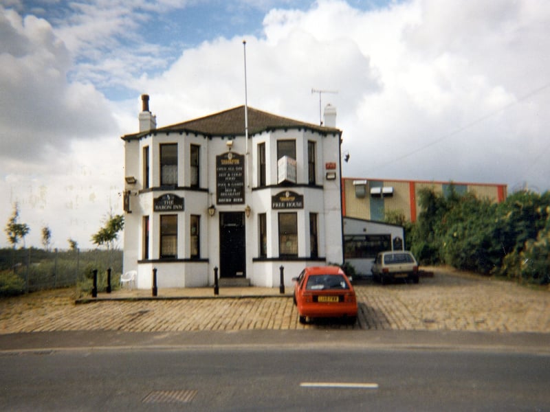 The Baron Inn on Pontefract Road at Stourton pictured circa 1998. This was previously known as the Stourton Hotel.