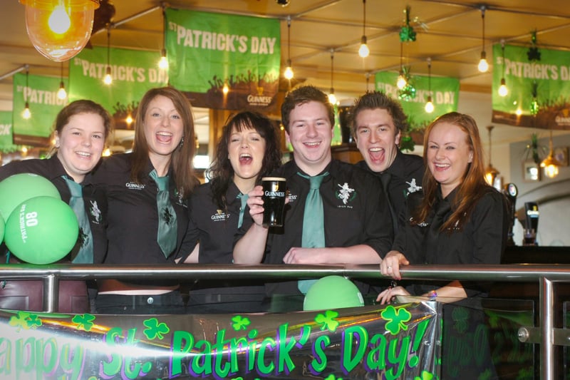 St Patrick's Day celebrations in the pub in 2008. Tell us if this brings back happy memories.