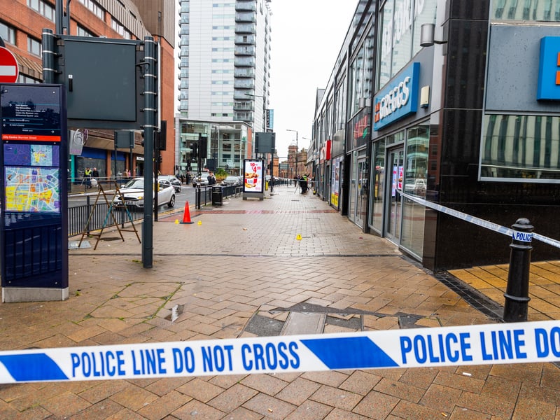 The Little London and Woodhouse ward area, which covers the northern end of Leeds city centre, recorded 12,617 crimes between June 2024 and May 2025