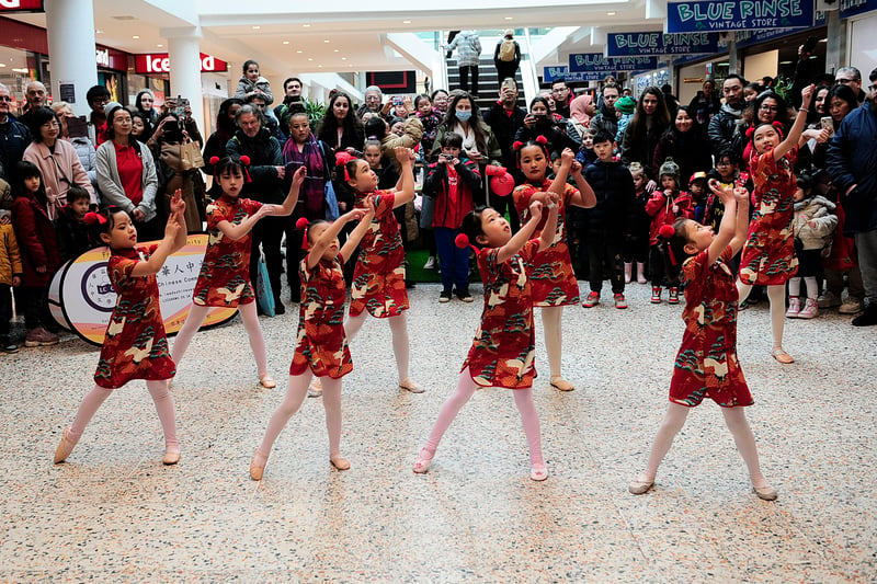 The Merrion Centre hosted an afternoon of performances and activities