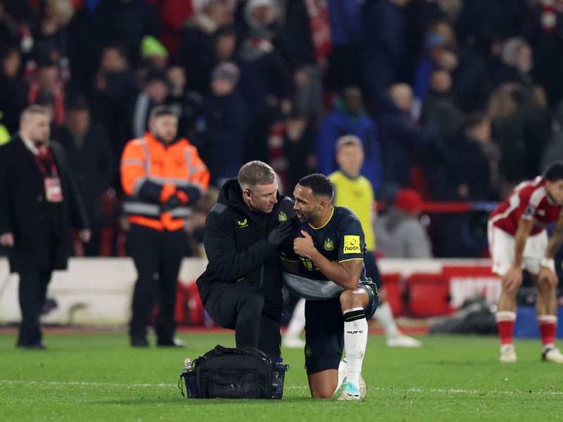 Wilson managed to complete 90 minutes at Nottingham Forest but ended the match with his arm in a makeshift sling. It has since been revealed the striker suffered a pectoral injury in his chest. Has undergone surgery and is back out on the grass. 

Expected return: Burnley (A) - 04/05