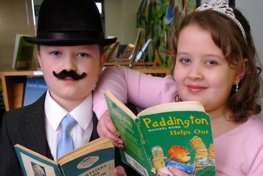 Excellent times at Eppleton Primary where Daniel Lawson and Rebecca Powch were enjoying a good read in 2010.