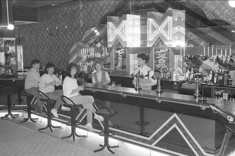 Take a seat for this memory from Windmills wine bar in March 1987.