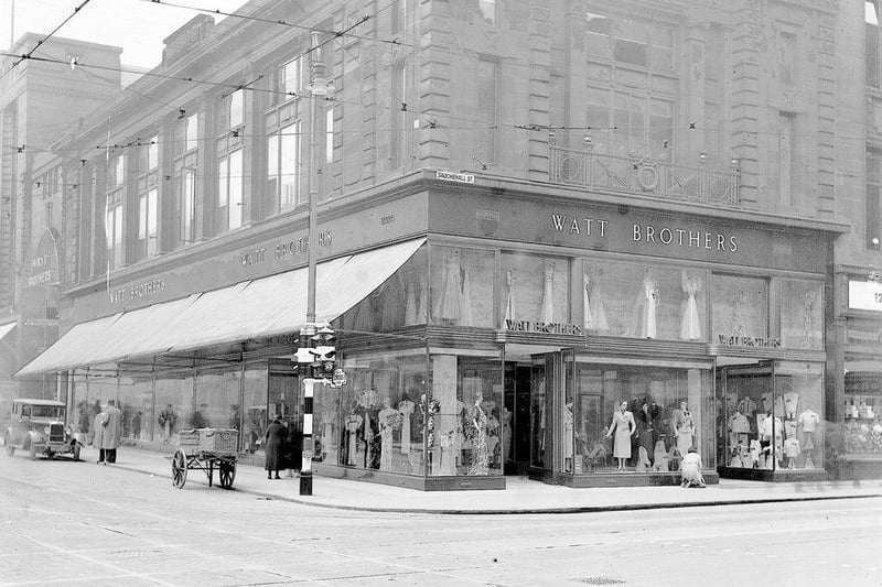 Watt Brothers on Sauchiehall Street was an institution. The owners filed for administration in 2020 after more than a century in business. It would always be a busy spot on Sauchiehall Street. 