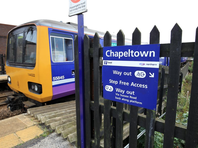 Chapeltown Station had 283,176 entries and exits in 2023 - Sheffield was the main origin / destination station. Picture: Chris Etchells, National World