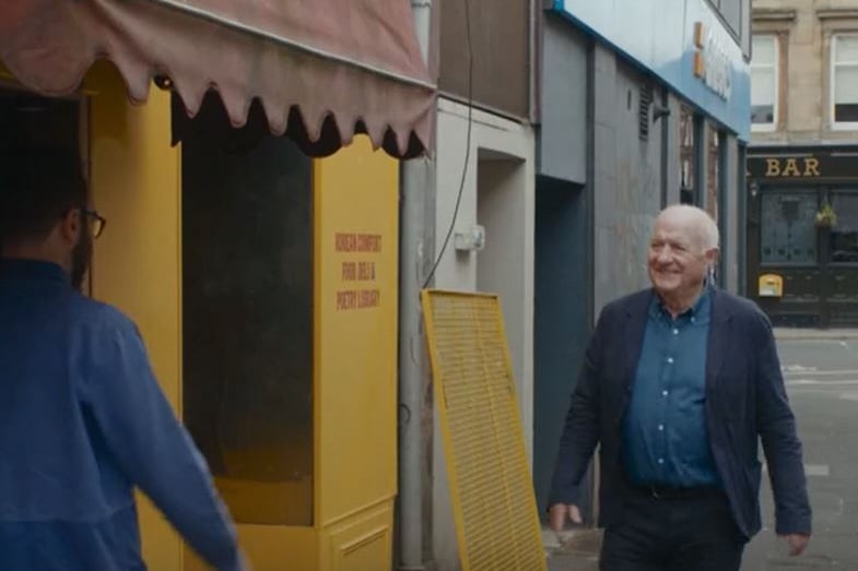 Celebrity chef Rick Stein enjoyed the food in Govanhill with food author Ben Mervis at Gomo Kimchi for his television series. 