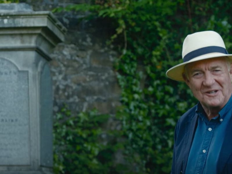 He then headed to Glasgow Necropolis to discover the monument to Hugh Tennent who founded Tennent's brewery. Stein explains that the reason for the monument being in such a secluded part of the Necropolis is that it faces the brewery. 