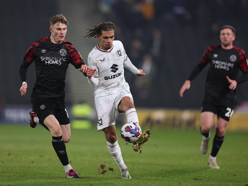 It was confirmed earlier this month that Rob Street would miss the remainder of the campaign through injury. Suffered a knee injury against Derby County in January. Scored three goals in 26 games.