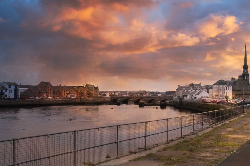 The coastal town of Ayr, in South Ayrshire came in 10th for value for money and eighth overall.