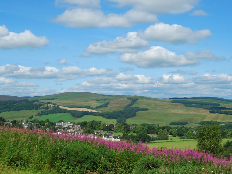 The Borders town of Selkirk comes in fourth place, scoring well for natural beauty, wellbeing, employment and connectivity.