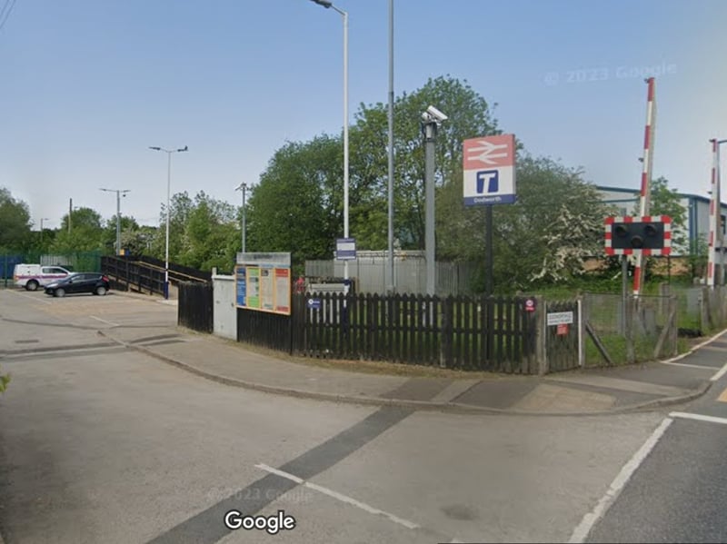 Dodworth Station had 38,616 entries and exits in 2023 - Sheffield was the main origin / destination station. Picture Google