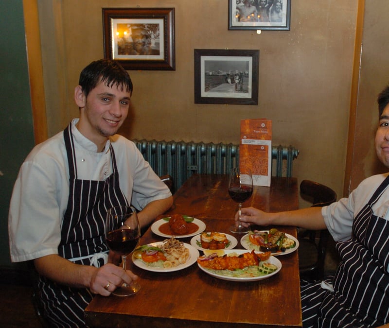Pictured  at Cubana bar, on Trippet Lane, Sheffield, are second chef Erkland Xhaja and head chef Fabian Cruz