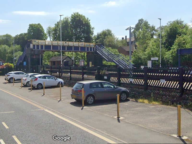 Just outside South Yorkshire, but close to Sheffield, Dronfield  Station had 162,384  entries and exits in 2023 - Sheffield was the main origin / destination station. Picture: Google
