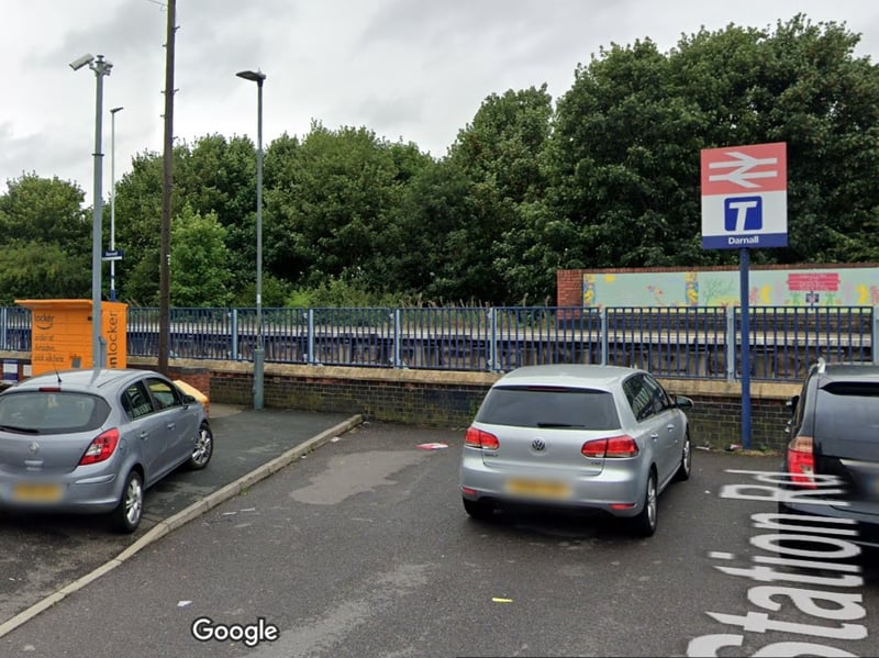 Boasting its own railway station, Darnall was voted joint 10th in the poll with 2.9 per cent of the votes. Picture Google