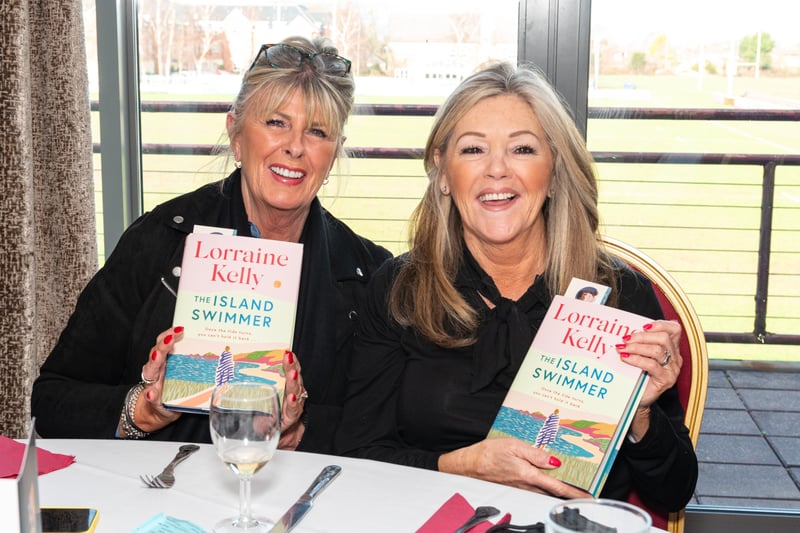 All guests got a signed Hardback and listened to Lorraine talk about the book