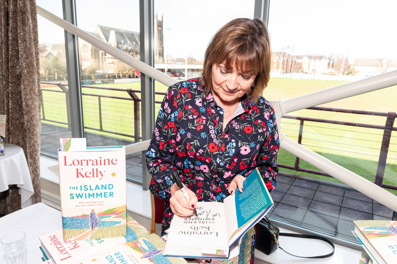 The Island Swimmer is Lorraine's first fiction book