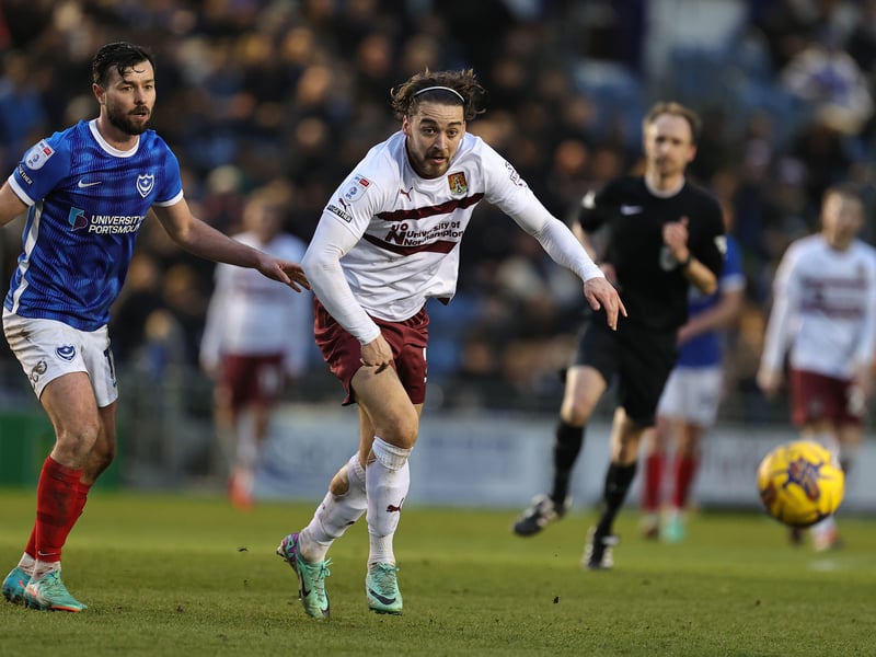 Signed a two-year deal back in the summer of 2022. Turned 30 earlier this season but remains a crucial part of the Pompey side. 