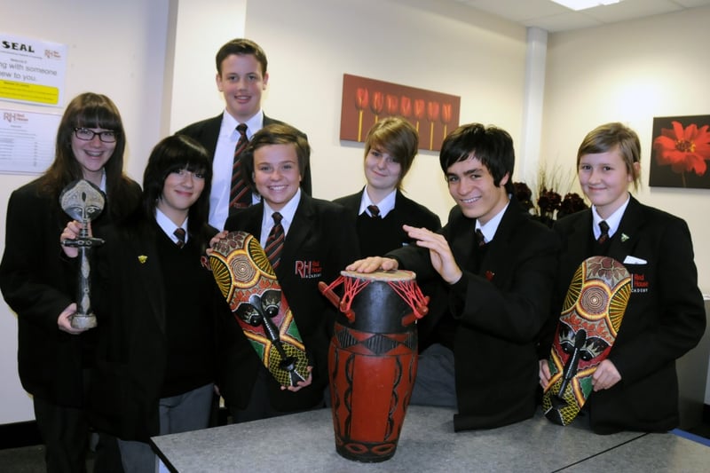 These pupils had just returned from an educational trip to Ghana when they were in the Echo in 2011.