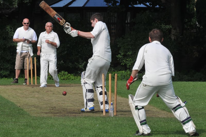 Teams from The Jacksons and Howard Arms took part in a cricket tribute match to a local supporter of the sport in 2013.