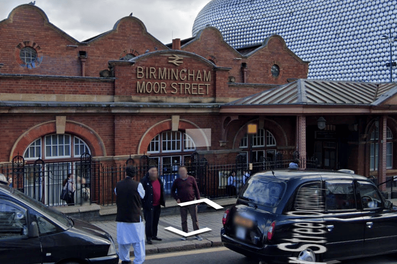 Moor Street  was the second busiest train station in the city with 5,525,776 entries or exits from the city centre station