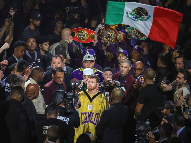 The Mexican boxer is one of the richest fighters on the entire planet with a reported net worth of $250 million.