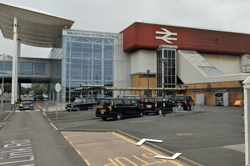 Birmingham International was the third busiest station with 4,185,090 entries and exits.