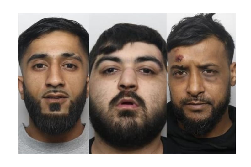 Mohammed Meah (right), Ikhlaas Hussain (left) and Adil Hussain (centre) are behind bars after pleading guilty to possession of a firearm in public, with Meah and Ikhlaas Hussain also sentenced for possession of the Class B drug cannabis.

Between 27 and 28 April 2023, officers involved in a firearms operation spotted a rug containing a shotgun being picked up in a taxi near Ironside Place, Sheffield, with Ikhlaas Hussain identified as being inside the vehicle.

The rug and gun were later moved from the taxi into a waiting Volkswagen T-Roc, which Meah and Adil Hussain were in.

Firearms officers went on to stop the vehicle on Leeds Road, with Meah and Adil Hussain attempting to run from officers. They were quickly detained and taken into custody.

Ikhlaas Hussain was arrested on 5 May 2023 after officers executed a warrant at his home address in Darnall.

The trio pleaded guilty to the offences at Sheffield Crown Court on Monday, January 29, 2024. They were jailed for a combined total of almost six years in the same court on Tuesday, January 30, 2024.

Meah, 35, of Wilfred Drive, Sheffield, was sentenced to one year and 10 months in prison, with Ikhlaas Hussain, 24, of Station Road, Sheffield, jailed for two years and two months. Adil Hussain, 30, of Duchy Avenue, Bradford, has been put behind bars for one year and 11 months.