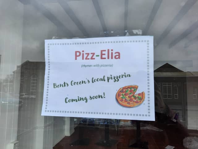 A new pizzeria is coming to Bents Green soon.