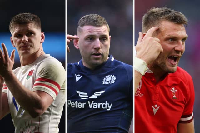 Three of the world's highest earning rugby players - from England, Scotland and Wales.