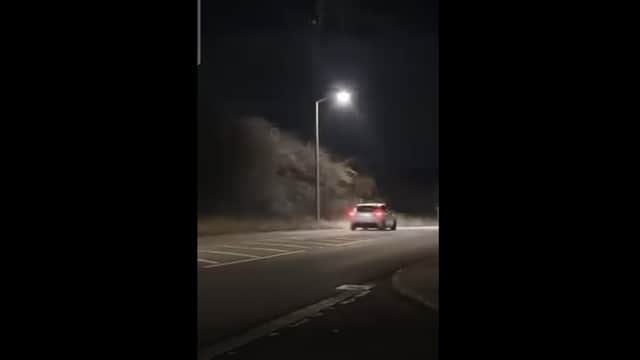 The final clip sent to Paul shows the car speeding on Brinsworth Road, near Catcliffe. The camera person is stood at the side of the road, suggesting the thieves brazenly stopped to enjoy themselves.