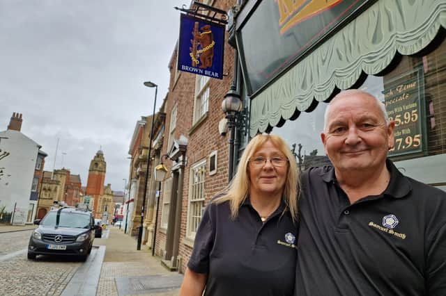 Ian Finnie and Carrolyne Cousins have taken over as managers at the Brown Bear, Norfolk Street. Picture: David Kessen, National World