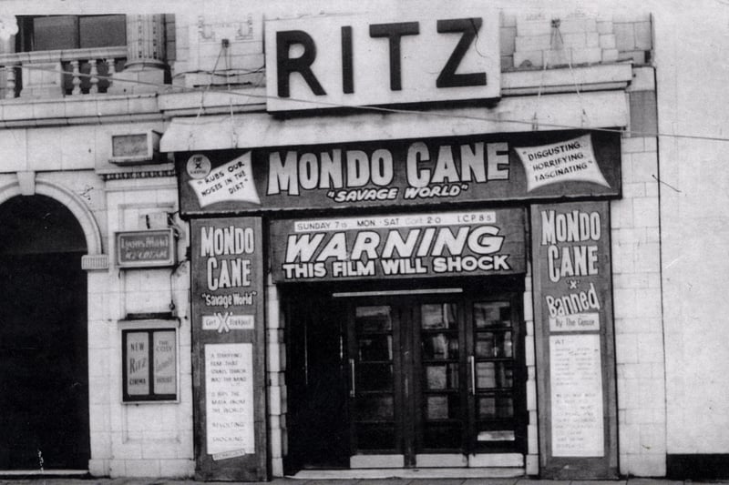 The Ritz Cinema, 1961 was on the Golden Mile