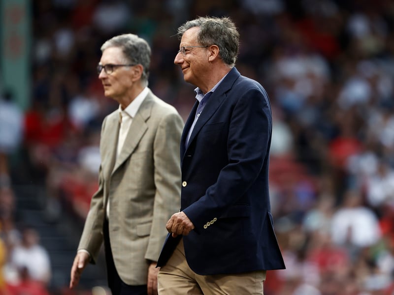 American owner John W. Henry has a reported net worth of $3.5 billion - though he co-owns with Tom Werner who has a reported net worth of $700 million.