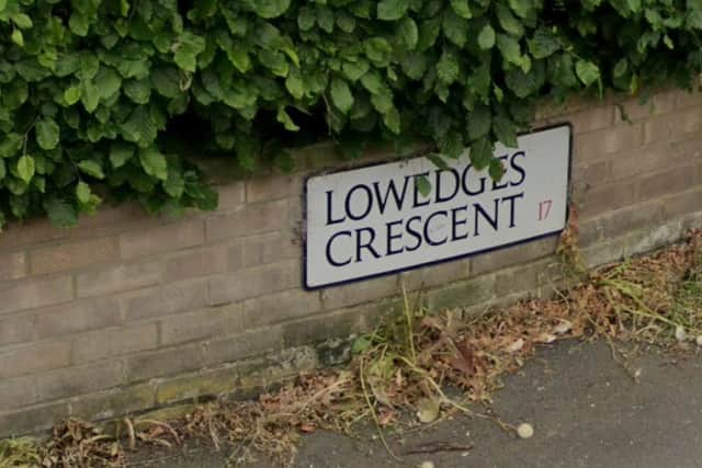 As many as seven police vehicles were reportedly scrambled to Lowedges Crescent in Sheffield today (February 13) over reports of a "man with a firearm."