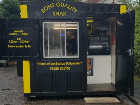 Rons Quality Snax here. Not too far from Glasgow, we'd be amiss to leave out the TikTok sensation and home of the Boston Bellybuster over in Kelvin Industrial Estate in East Kilbride.
