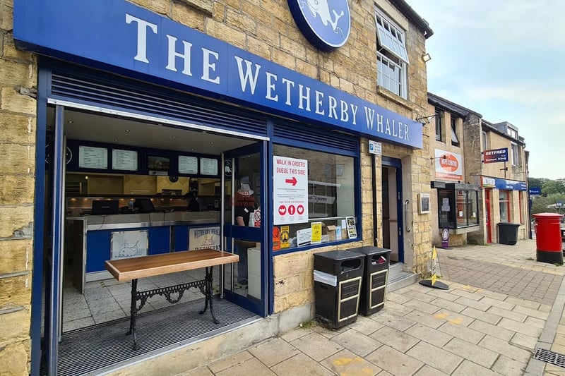 Wetherby Whaler, located in Wetherby, has a rating of 4.5 stars from 996 TripAdvisor reviews. A customer at Wetherby Whaler said: "This is how fish and chips should be served, hot crispy and tasty served with fresh salad. The best we’ve had in the UK. Staff very friendly."