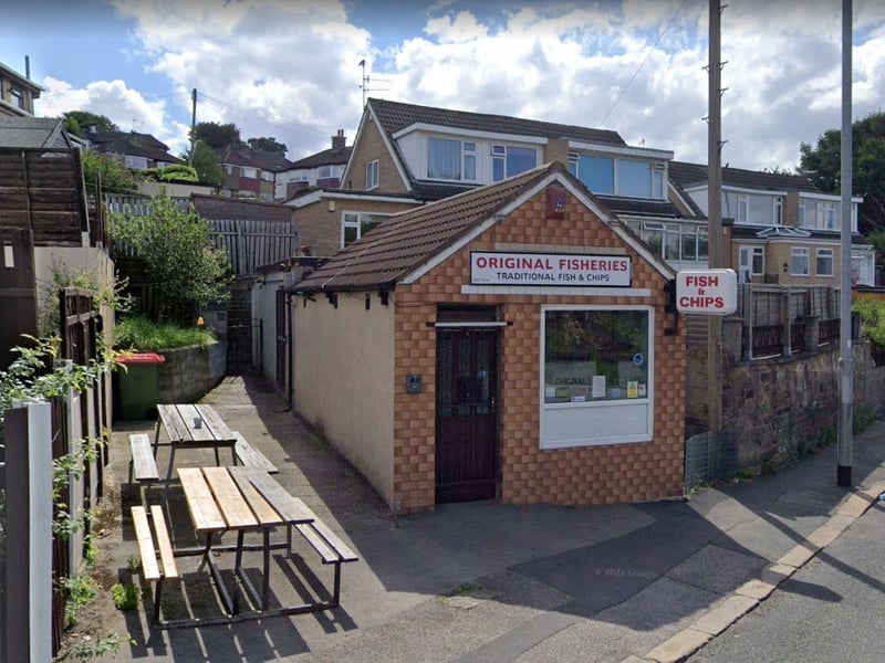 Original Fisheries, located in Bramley, has a rating of 5.0 stars from 114 TripAdvisor reviews. A customer at Original Fisheries said: "We were here for the first time, and we ordered fish and chips. The lady was very friendly and the chef cooked everything, so it was very fresh. Portion size was good, and well wrapped to get it warm home. For sure we'll be back here for our fish and chips."