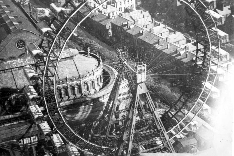 The 220ft high attraction, alongside the Winter Gardens Pavilion, gave visitors a bird's eye view of the resort for 32 years.