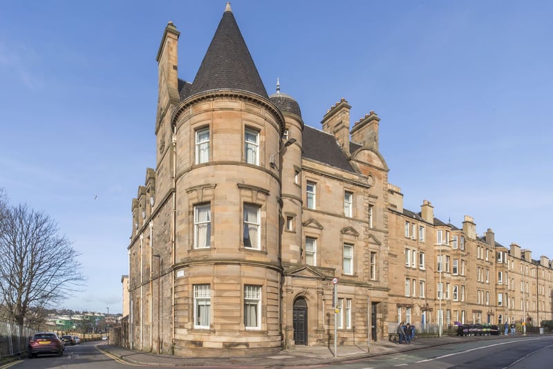 The three-bedroom duplex flat situated in a B-listed Victorian building in the city's Shandon area.