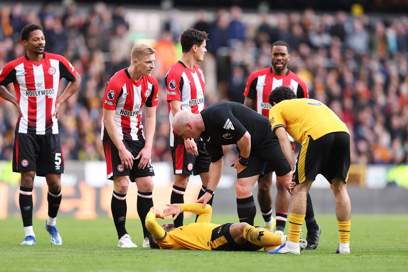 Cunha suffered a significant hamstring injury against Brentford. It was reported initially he'd be out for the rest of the season but the player expects to be back in the next few weeks. 