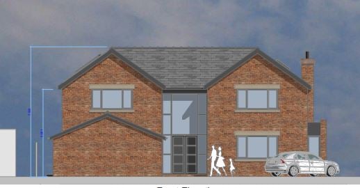 Plans have been submitted to build a detached house on land adjacent to 188 Longmeanygate, Midge Hall, complete with the installation of associated utilities infrastructure, a solid fuel heating appliance, drainage and hard and soft landscaping works.