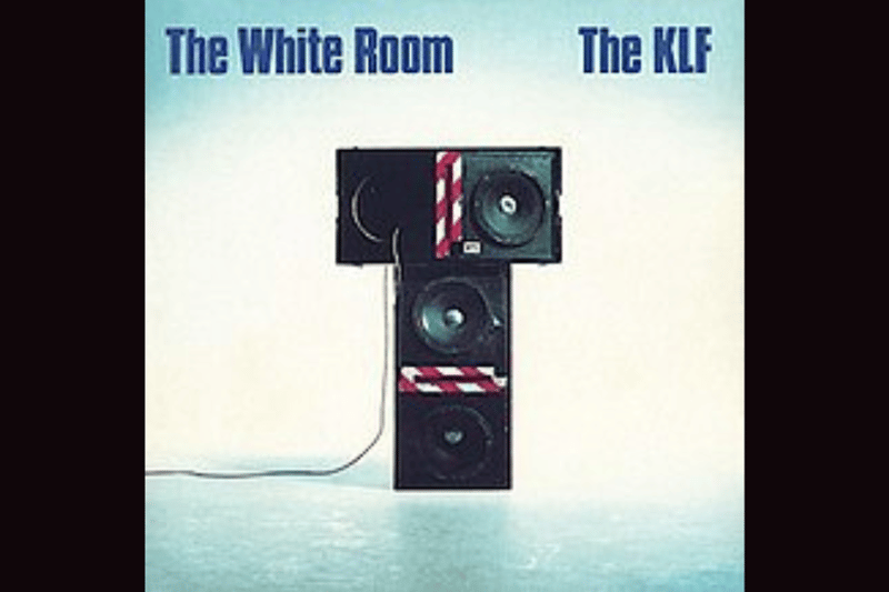 I particularly like The KLF's cover for 'The White Room' because, by looking at it, you would never know the album would be filled with club anthems.