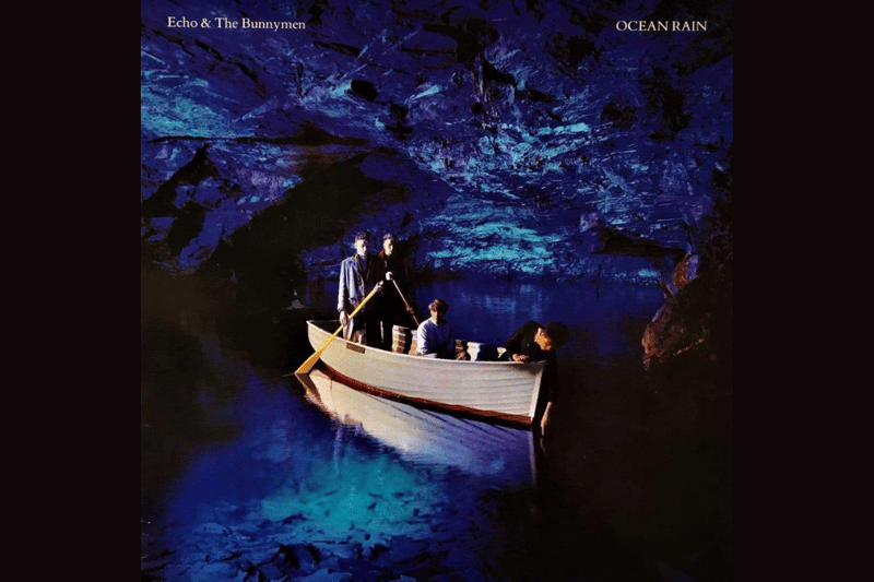 Ocean Rain is another incredible album - featuring singles The Killing Moon, Silver and Seven Seas - with equally fantastic cover art. Designed by Martyn Atkins and captured by Brian Griffin, the image features the band inside a rowing boat, inside Carnglaze Caverns in Cornwall. Eerie yet beautiful.